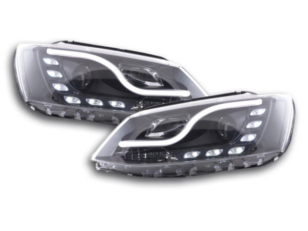 Phares Daylight LED feux de jour VW Jetta 6 11- noir -