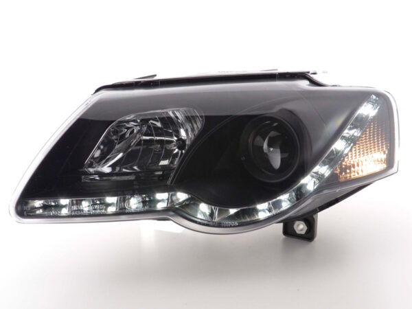 Phare Daylight LED feux de jour VW Passat B6 3C noir - – Image 2