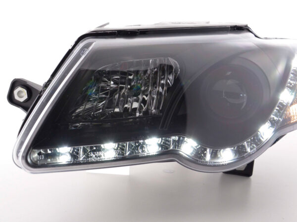 Phare Daylight LED feux de jour VW Passat B6 3C noir - – Image 6