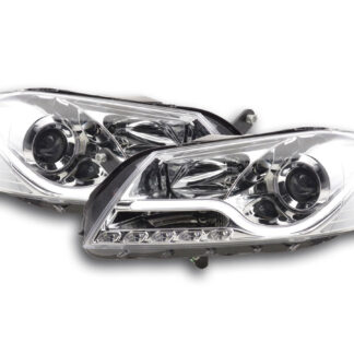 Phare Daylight LED DRL look VW Passat B7 3C 10- chrome -