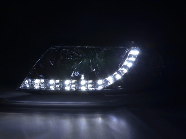 Phare Daylight LED look DRL VW Passat type 3BG 00-05 chromé pour conduite à droite - – Image 2