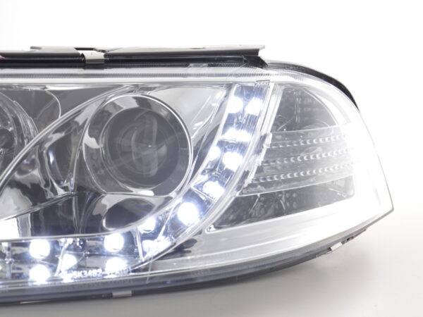 Phare Daylight LED look DRL VW Passat type 3BG 00-05 chromé pour conduite à droite - – Image 5