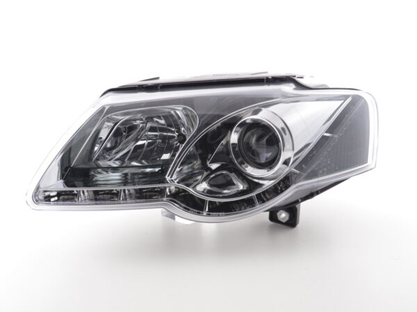 Phare Daylight LED look DRL VW Passat type 3C 05- chromé pour conduite à droite - – Image 3