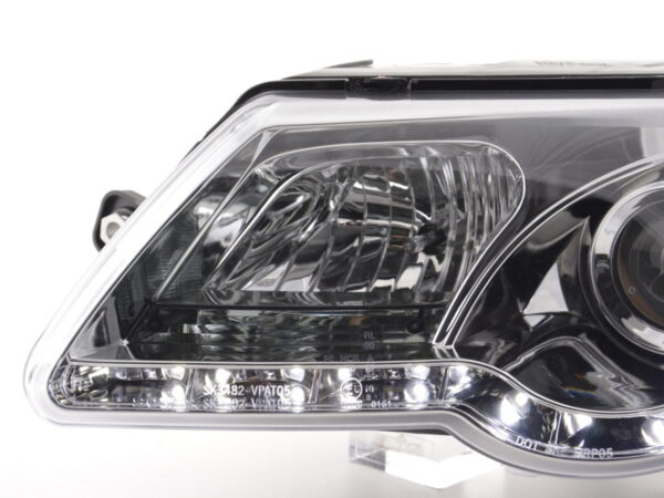 Phare Daylight LED look DRL VW Passat type 3C 05- chromé pour conduite à droite - – Image 4