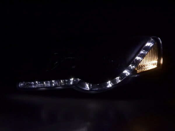 Phare Daylight LED look DRL VW Passat type 3C 05- noir pour conduite à droite - – Image 2