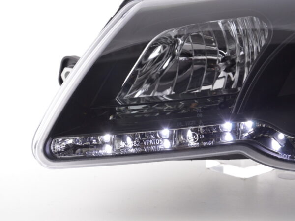 Phare Daylight LED look DRL VW Passat type 3C 05- noir pour conduite à droite - – Image 4