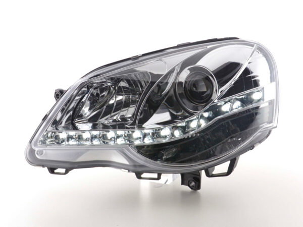 Phare Daylight LED feux de jour VW Polo 4 9N3 chrome - – Image 2