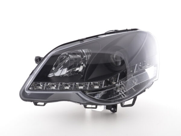Phare Daylight LED feux de jour VW Polo 9N3 05-09 noir - – Image 3