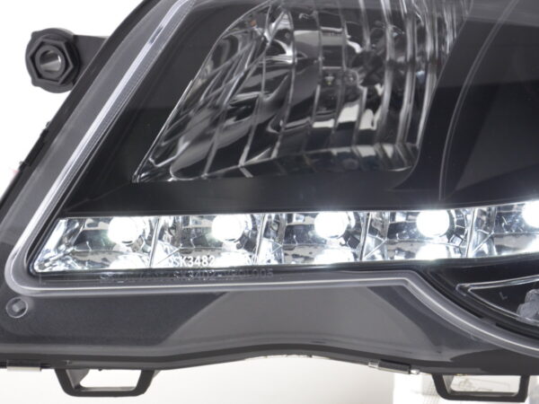Phare Daylight LED feux de jour VW Polo 9N3 05-09 noir - – Image 4