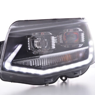 Jeu de phares Daylight LED feux de jour VW Bus T6 à partir de 2015 noir -