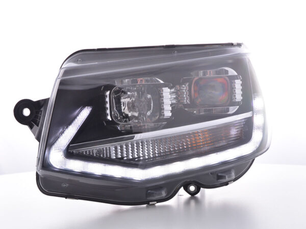 Jeu de phares Daylight LED feux de jour VW Bus T6 à partir de 2015 noir -