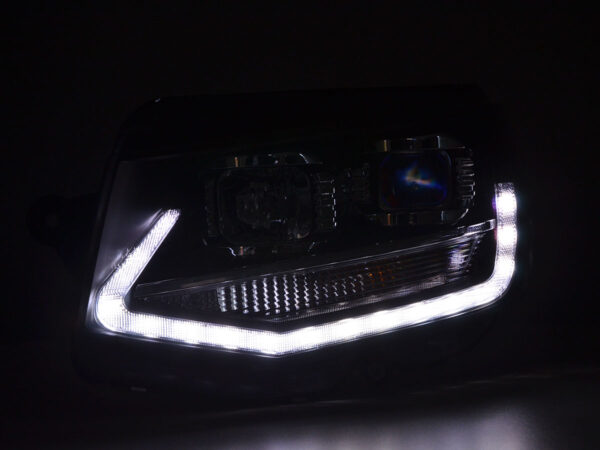Jeu de phares Daylight LED feux de jour VW Bus T6 à partir de 2015 noir - – Image 2