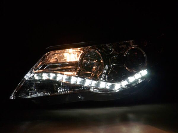 Phares Daylight LED feux de jour VW Tiguan 07-11 chrome - – Image 3
