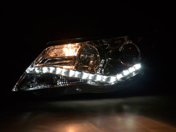 Phares Daylight LED feux de jour VW Tiguan 07-11 chrome - – Image 3