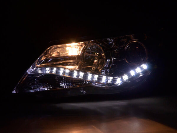Phare Daylight LED DRL look VW Tiguan 07-11 chrome - – Image 3