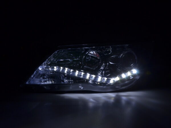 Phare Daylight LED DRL look VW Tiguan 07-11 chromé pour conduite à droite - – Image 2