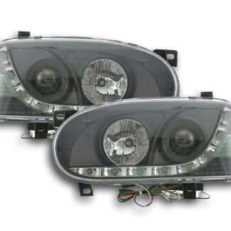 Phare Daylight LED feux de jour VW Golf 3 91-97 noir -