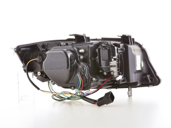 Phare avant Xenon Daylight LED DRL look BMW Série 3 E90 / E91 05-08 noir - – Image 5