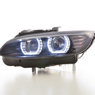 Phares Xenon Daylight LED feux de jour BMW Série 3 E92 / E93 06-10 noir -