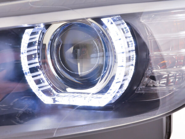 Phares Xenon Daylight LED feux de jour BMW Série 3 E92 / E93 06-10 noir - – Image 4