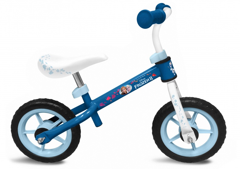 Draisiennes à 2 roues Frozen II Loopfiets met 2 wielen 10 Pouces Fille Bleu/Blanc - Disney – Image 9