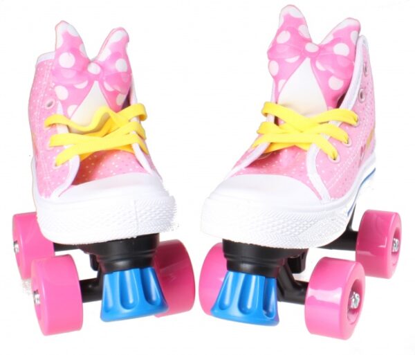 Patins à roulettes Minnie Mouse Patins à roulettes Filles Rose/Blanc taille 28 - Disney – Image 10