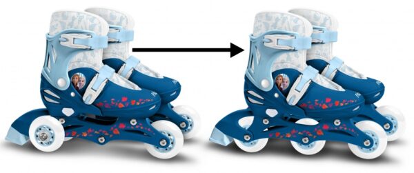 Patins à roulettes en ligne Frozen II Inline Skates Hardboot White/Blue taille 27-30 - Disney – Image 7