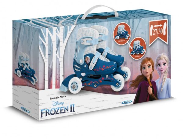 Patins à roulettes en ligne Frozen II Inline Skates Hardboot White/Blue taille 27-30 - Disney – Image 8