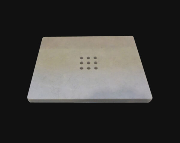 Evier en pierre Ménerbes 1 bac - 90 x 60 x 10 - Bleu de Lignières Adouci - COMPTOIR DES PIERRES – Image 4