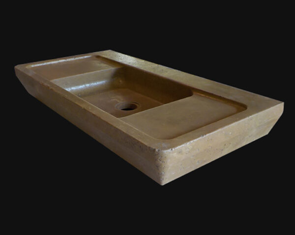 Evier en pierre Beaune - 90 x 60 x 15 - Lanvignes Antiquaire - COMPTOIR DES PIERRES – Image 4