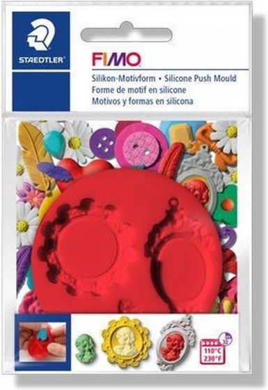 Argile kleimal cameo junior 7 cm silicone rouge - fimo – Image 3