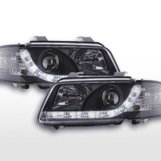 Phares Daylight LED Feux de jour LED Audi A4 B5 8D 94-99 noir -