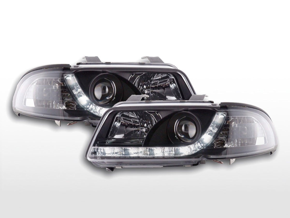 Phare Daylight LED Feux Diurnes Audi A4 B5 8D 99-01 chrome -