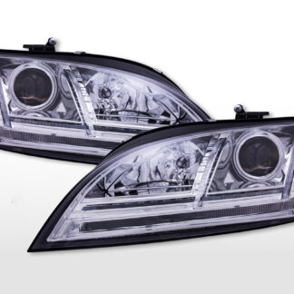 Phares de jour Audi TT (8J) 2006-2013 chrome -
