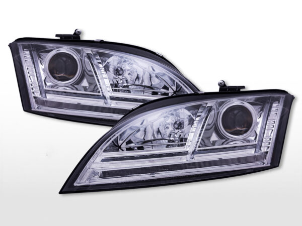 Xenon Phares avec feux de jour à LED Audi TT (8J) 2006-2013 chromé -
