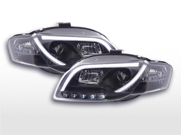 Phare Daylight LED Feux de jour LED Audi A4 type 8E 05-07 noir -