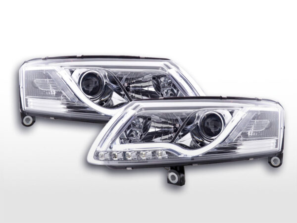 Phare Daylight LED DRL look Audi A6 type 4F 04-08 chrome -