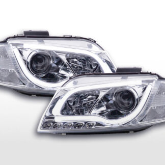 Phare Daylight LED DRL look Audi A3 type 8P / 8PA 03-08 chrome -