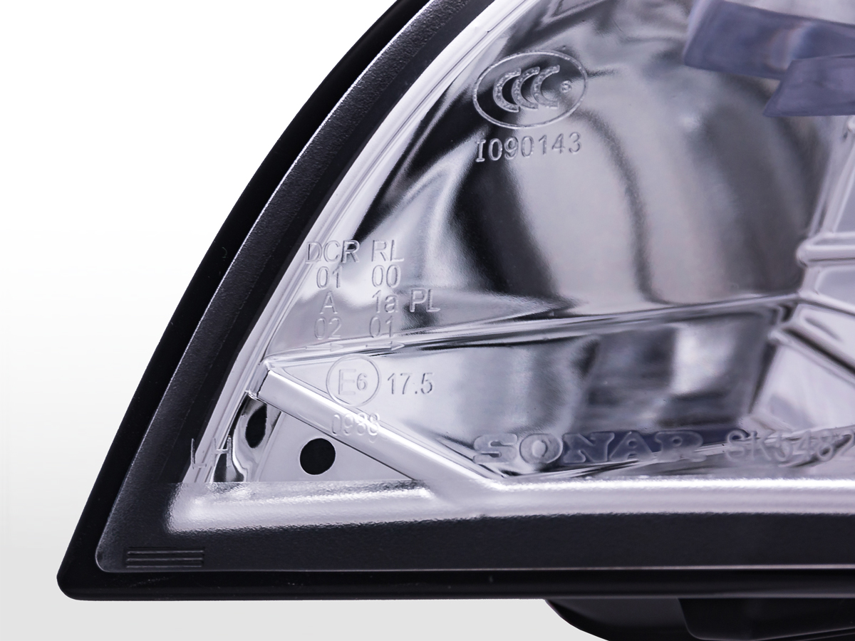 Phares diurnes avec feux diurnes à LED BMW X5 E70 2008-2010 chromé - – Image 2