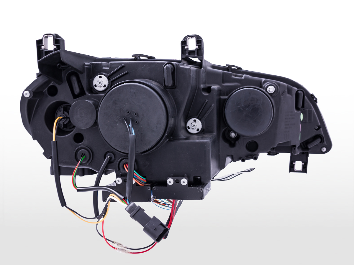Phares diurnes avec feux diurnes à LED BMW X5 E70 2008-2010 chromé - – Image 3