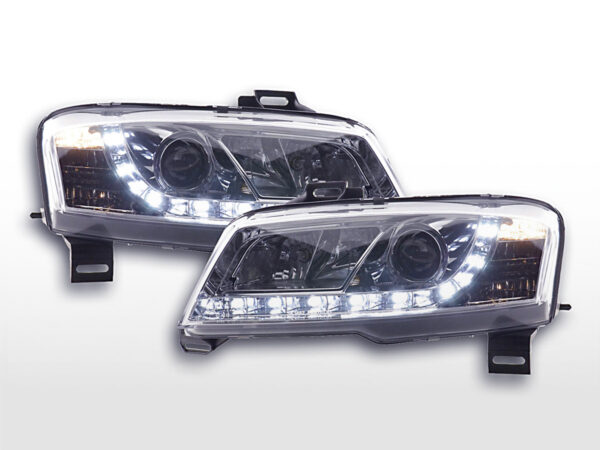Phares Daylight LED Feux diurnes Fiat Stilo 01-06 chrome -