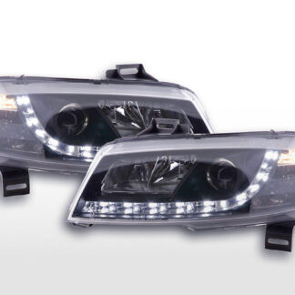 Phare Daylight LED feux de jour Fiat Stilo 01-06 noir -
