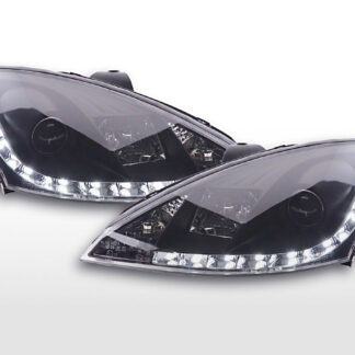 Phare Daylight LED feux de jour Ford Focus 1 C170 noir -