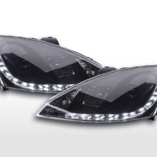Phare Daylight LED feux de jour Ford Focus 1 C170 noir -
