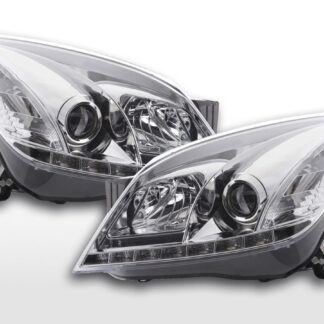 Phare Daylight LED feux de jour Opel Astra H 2004-2009 chrome -
