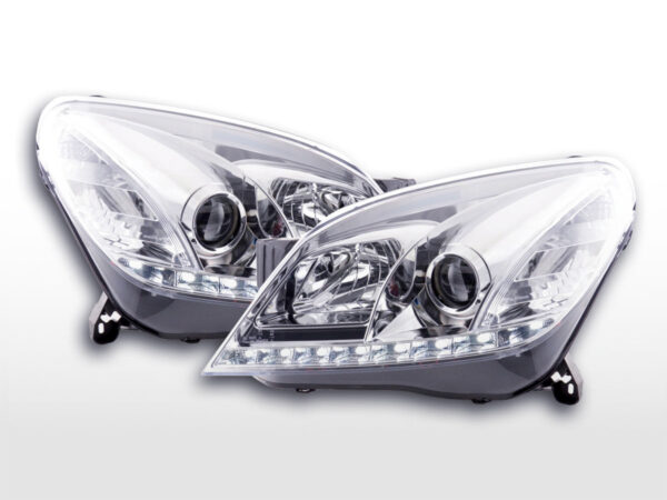 Phare Daylight LED Feu diurne Opel Astra H 04-09 chrome -