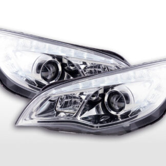 Phare avant Opel Astra J 5 portes 2009-2012 chrome sans moteur -