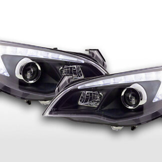 Phare avant Opel Astra J 5 portes 2009-2012 noir avec moteur -