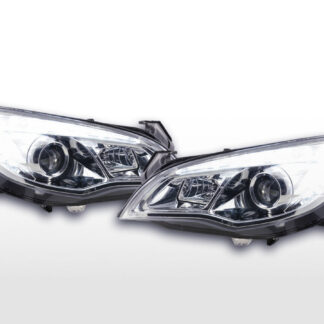 Phare avant Opel Astra J 5 portes 2009-2012 chrome modèle Asie -
