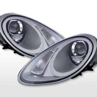 Phare LED Daylight look DRL Porsche Boxster (987) 04-08 argent -
